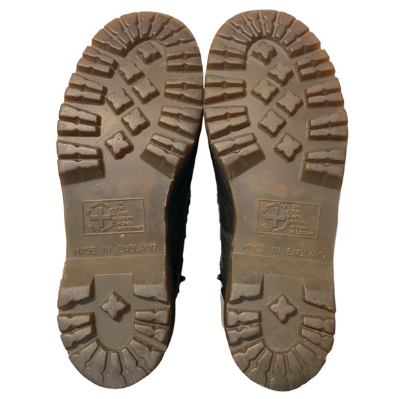 VINTAGE | RARE Dr. Martens Made in England Side Zip Chunky Ankle Loafer - M8/W10 - Picture 11 of 16